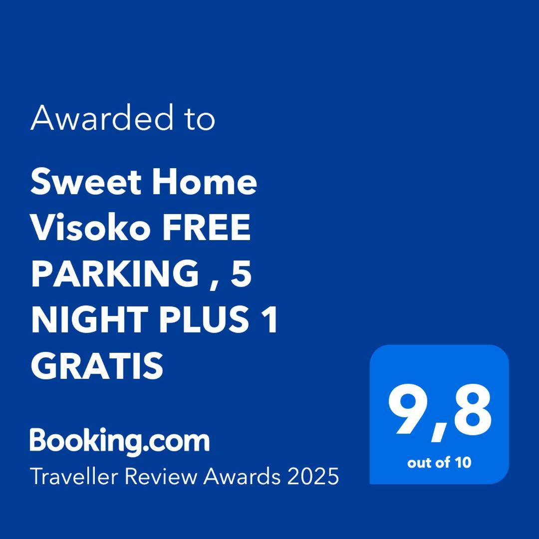 Sweet Home Visoko Free Parking, Ac Extérieur photo